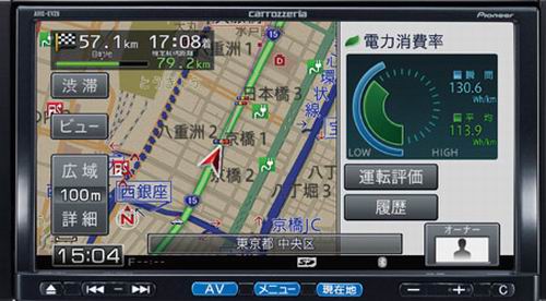 AV一体型メモリーナビゲーション7型