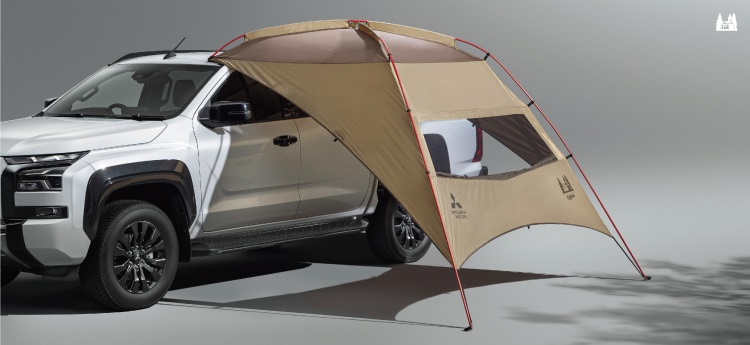 アウトランダー MITSUBISHI MOTORS × ogawaカータープ 三菱純正
