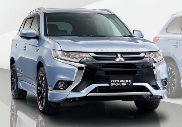 フロントコーナーエアダム　国内純正OP　純正定価10%OFF　三菱 アウトランダーPHEV MITSUBISHI OUTLANDER PHEV