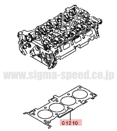 4B11 ヘッドガスケット CZ4A EVOⅩ MITSUBISHI GENUINE PARTS　三菱純正部品 ランエボ10 エボ