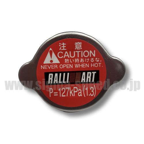 RALLIART製 ラジエーターキャップ 1.3kg レッド ラリーアート | シグマ