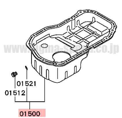オイルパン     三菱純正