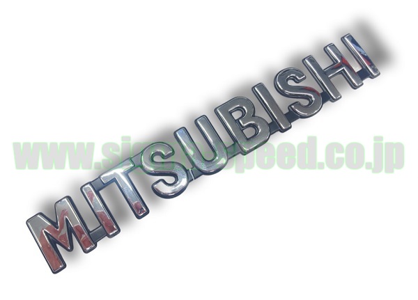 MTSUBISHI エンブレム 国内仕様 純正部品 ランエボ 4 / 5 Lancer