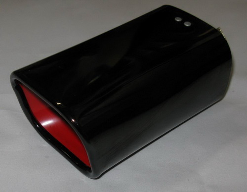 ALL BRASS(真鍮製)マフラーカッター BLACK 角型 | シグマ ALL BRASS(真鍮製)マフラーカッター BLACK 角型 | シグマ